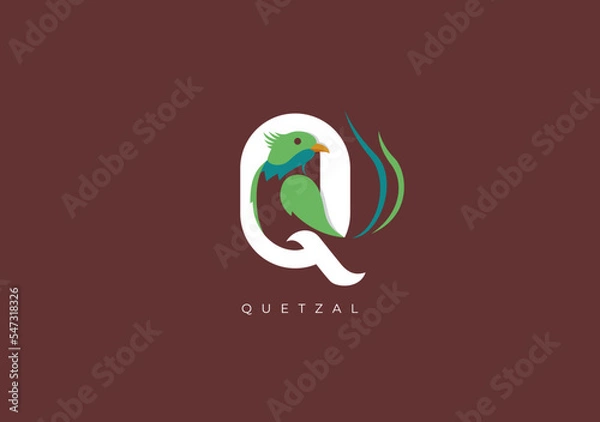Obraz QUETZAL Q MONOGRAM