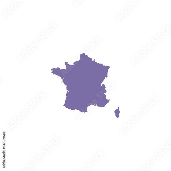 Obraz France map