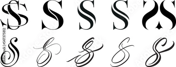Obraz SS Monogram Logos