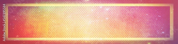 Fototapeta Panorama widescreen background template gentle classic texture for holiday, christmas, party, celebration, social media, events, art work, poster, banner, promotions, and online web advertisements