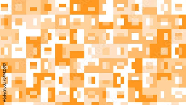 Obraz yellow and orange geometric pattern, wallpaper for tile, banner, tableclothe