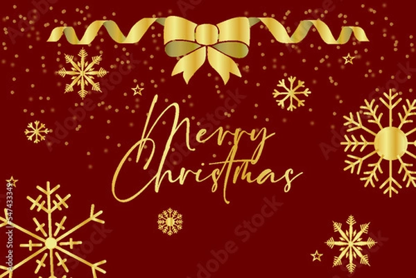 Obraz Merry christmas background