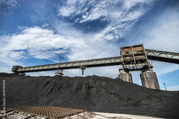 Obraz Угольный склад ТЭЦ