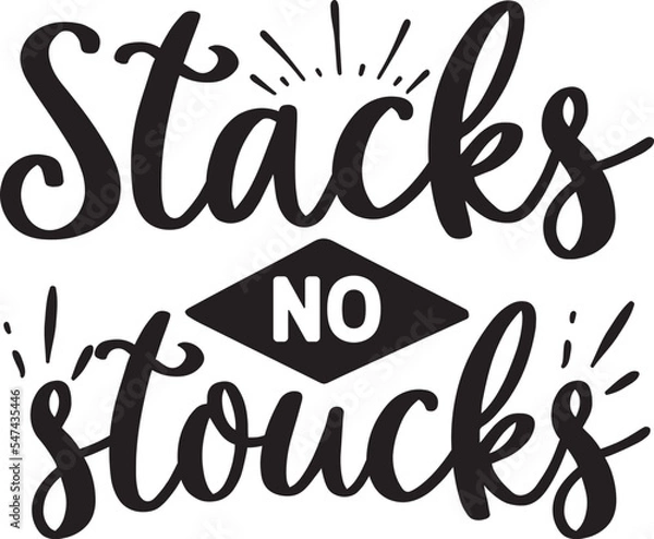 Obraz Stacks no stoucks