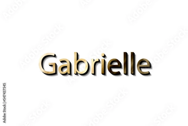 Obraz GABRIELLE 3D NAME 