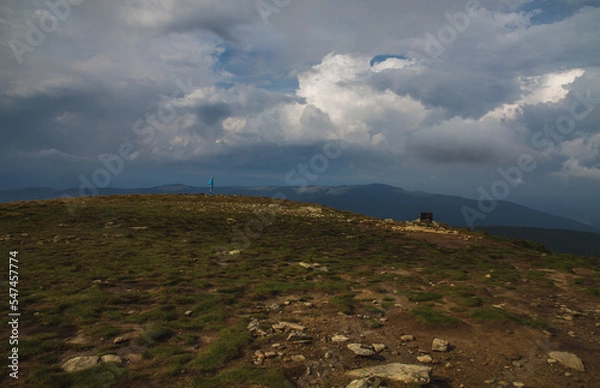 Obraz Beautifull view of Chornohora highest mountain range in Western Ukraine
