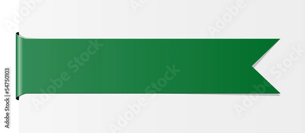 Obraz The green ribbon