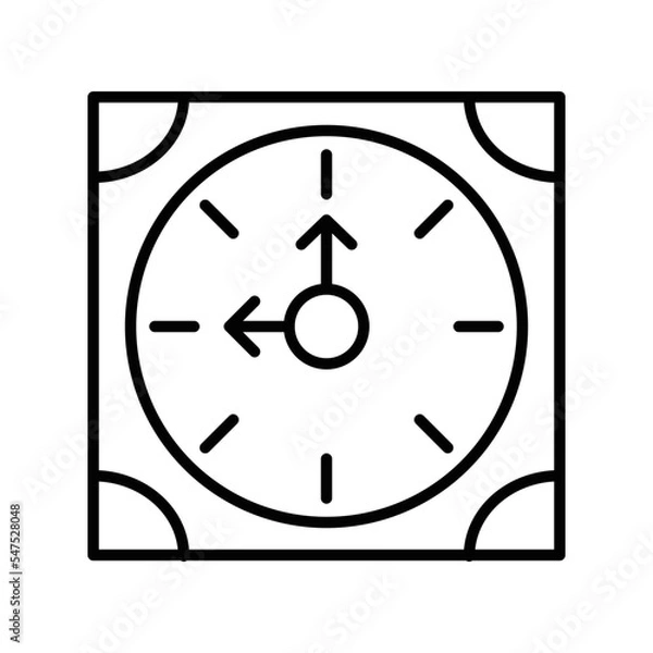 Fototapeta Clock Icon