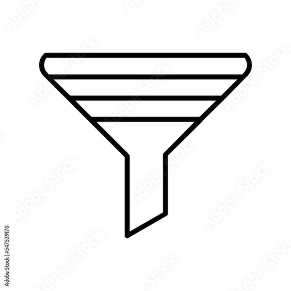 Fototapeta Filter Icon