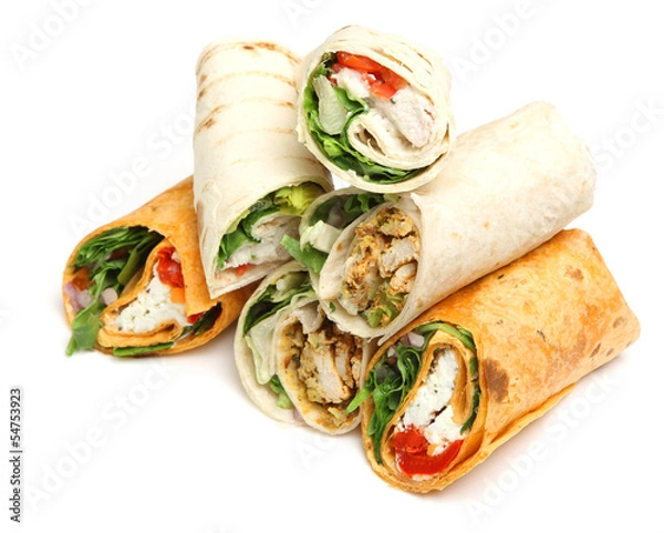 Obraz Wrap Sandwiches