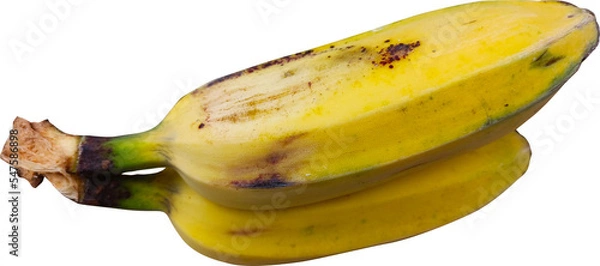 Obraz banana isolated on white