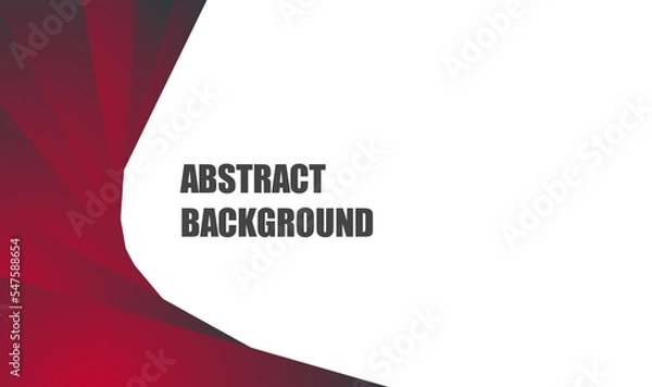 Fototapeta Colorful abstract design on white background with text