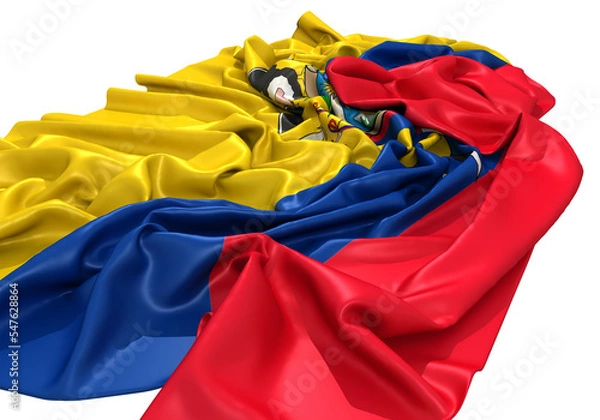 Fototapeta エクアドル国旗