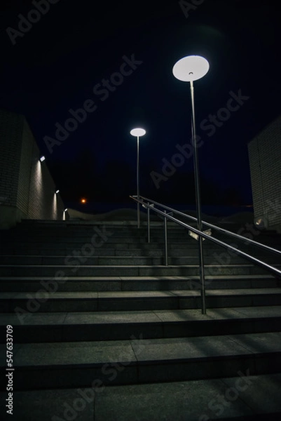 Fototapeta strade di notte