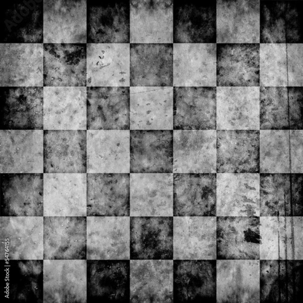 Fototapeta Grunge chess background