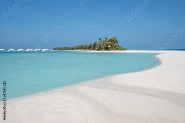 Obraz Madive island from the beach