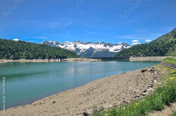 Fototapeta panorami alpini