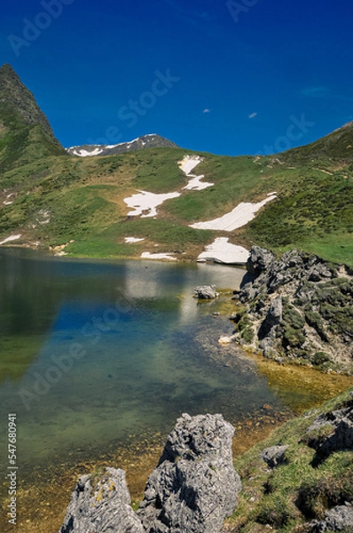 Fototapeta panorami alpini