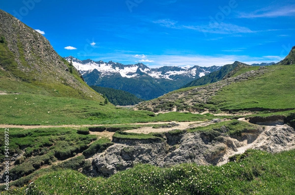 Obraz panorami alpini
