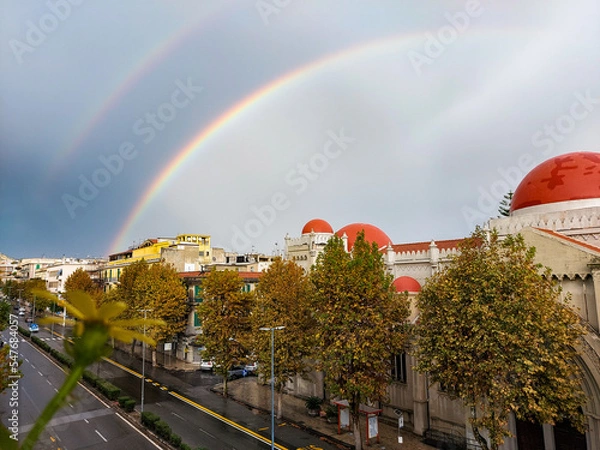 Obraz Arcobaleno in città