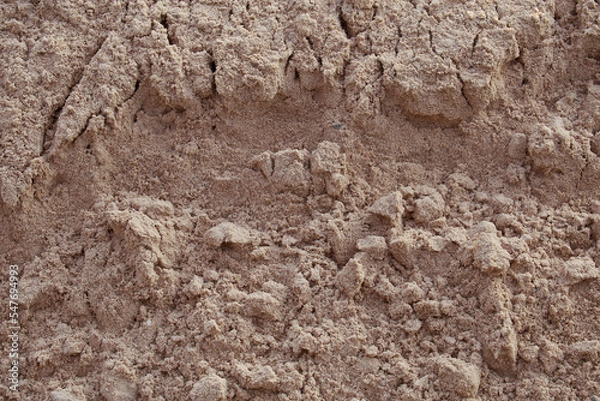 Fototapeta Sand textured  background. Construction concept.