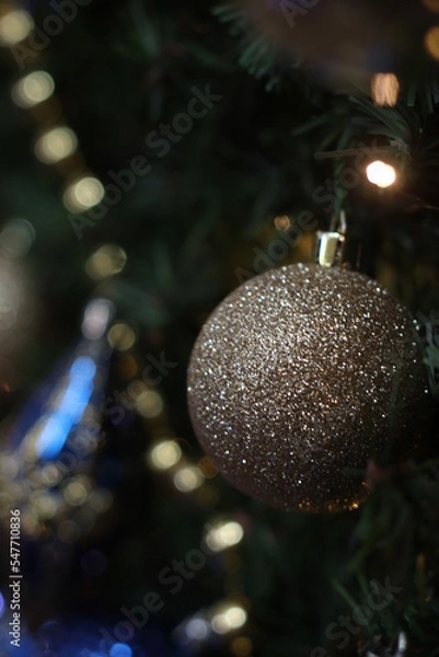 Obraz christmas tree decorations