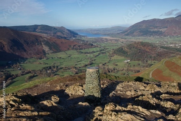 Obraz Catbells Summit, Lake District