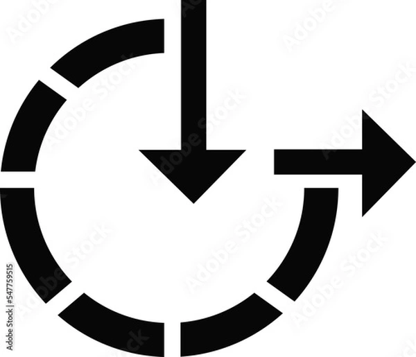 Fototapeta Dashboard icon adaptation, ease of accessing a system, customer satisfaction