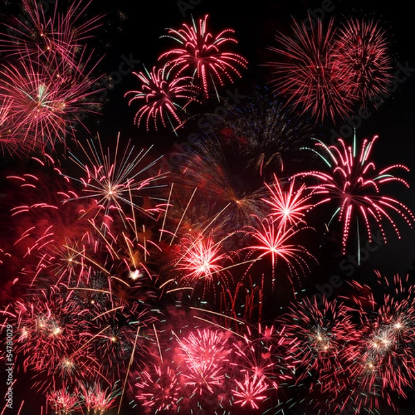 Obraz Rotes Feuerwek