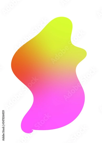 Fototapeta Abstract Gradient Shapes 