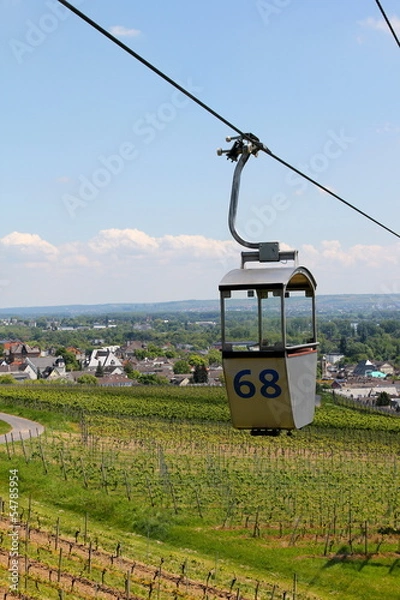 Obraz Seilbahn Rüdesheim