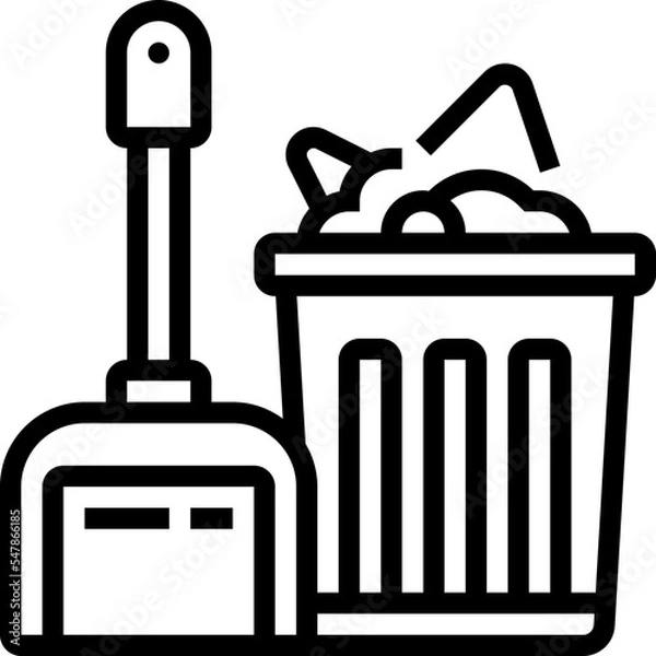 Fototapeta Dust icon