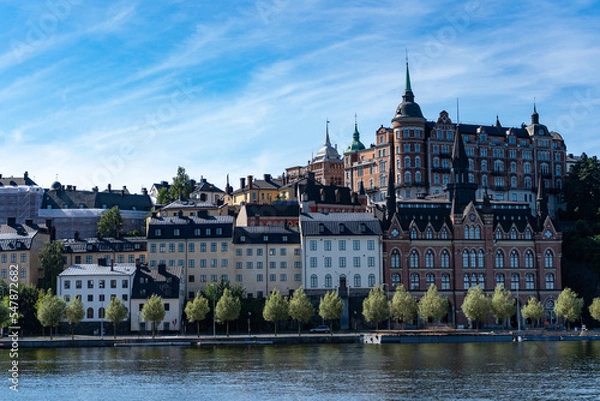 Obraz View over Södermalm in Stockholm