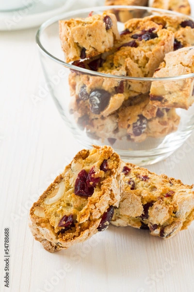 Fototapeta Italian crisp cookies