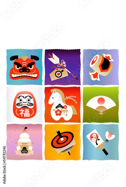 Obraz 年賀状　馬　午年　