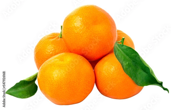 Fototapeta fresh mandarin oranges