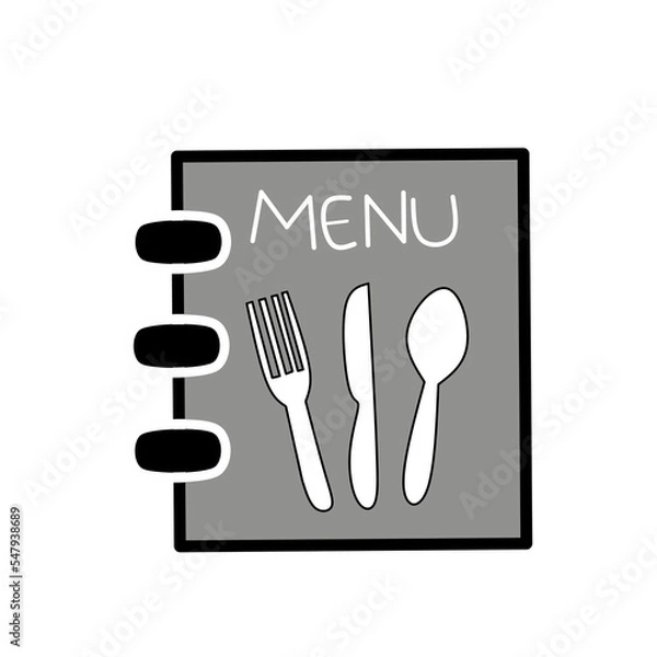 Obraz restaurant menu design