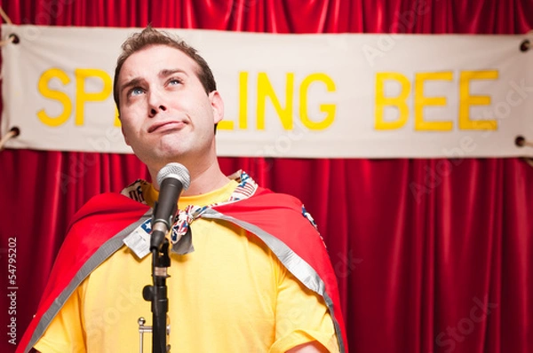 Obraz Spelling Bee Contestant