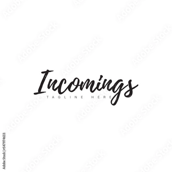 Fototapeta Vector illustration, paint with brush. Isolated phrase on white background.