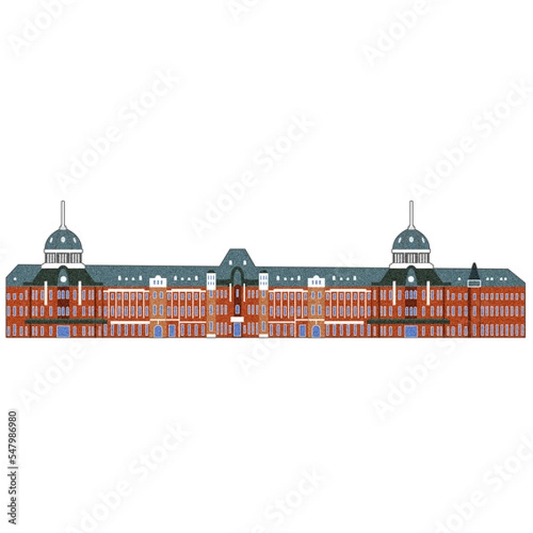 Obraz 東京駅-Tokyo station