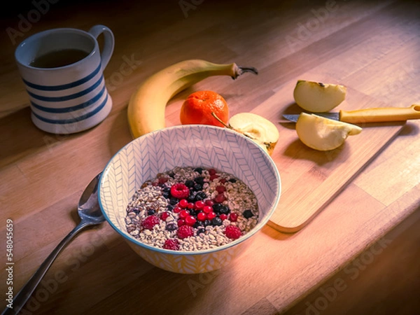 Obraz Frühstück mit Obst