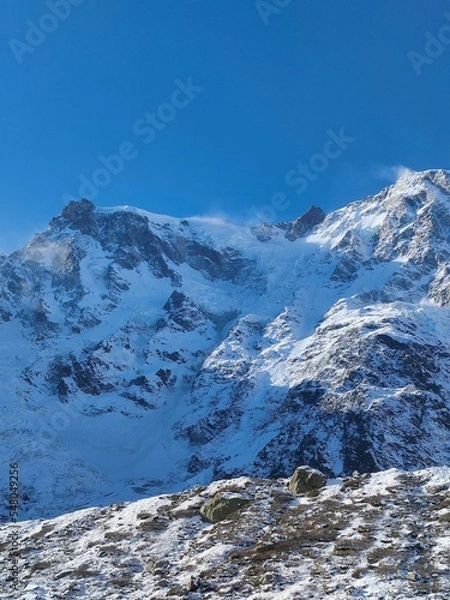 Obraz snow covered mountains 
