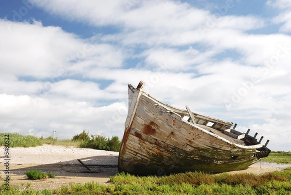 Obraz Wreck on the beach