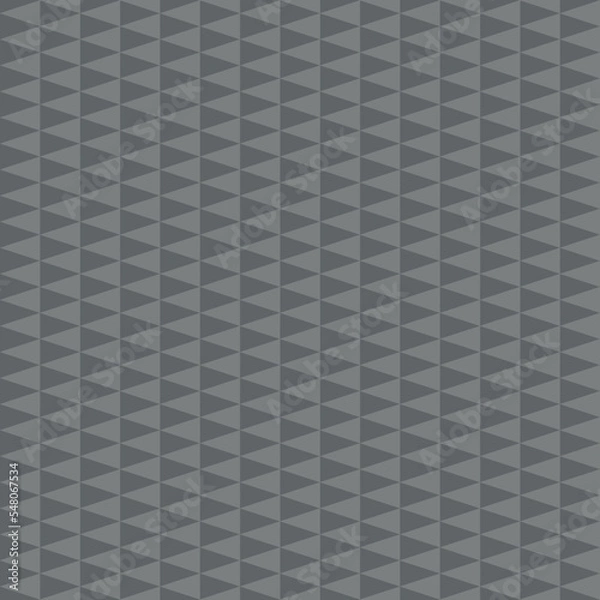 Fototapeta geometric background. gray triangles. isometric perspective. seamless pattern. eps 10