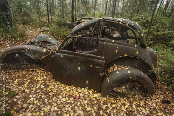 Obraz Car rusty