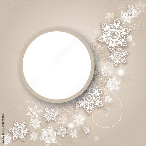 Fototapeta winterlicher Hintergrund