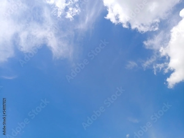 Obraz blue sky and clouds