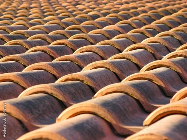 Fototapeta Background tejado (2)