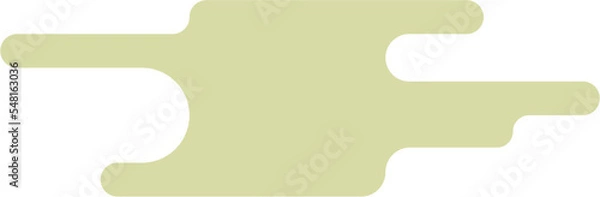 Fototapeta Abstract Minimal Round Shape Vector