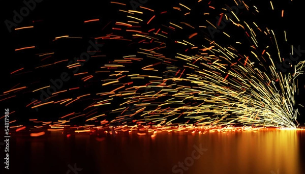 Obraz Flowing Sparks